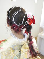 アトリエファゴ ハナミズキ店&nbsp;成人式アレンジ