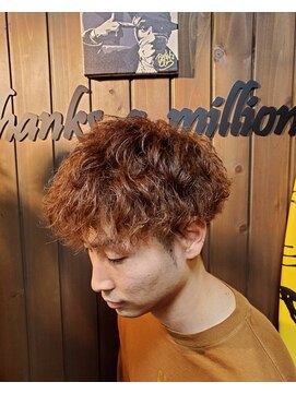 バーバーショップ サンフラット(BARBER SHOP Sun FLat) メンズカット×スパイラルパーマ
