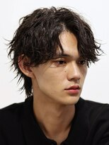 リップスヘアー 銀座(LIPPS hair)&nbsp;波巻きリバースセンターパート