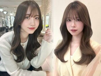 ネクストハラジュク(NEXT HARAJUKU)の写真/「顔周り1cmで印象が変わる」似合わせカットで垢抜けヘア☆[ブリーチなしダブルカラー/髪質改善/縮毛矯正]