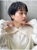 【LadA 城本英恵】 ナチュラルパーマショート