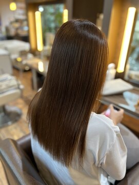 アールヌーベルヴァーグ(ar nouvelle vaugue) メンテナンスカット＋縮毛矯正＆髪質改善で美しく魅せる