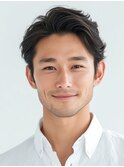 MEN’S HAIR/ダウンパーマ/フェザーパーマ/川西能勢口/川西池田