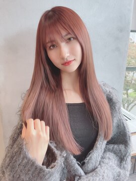 シェリム 栄(CHERIM) 美髪レイヤーカット/顔まわりレイヤー/ストレートロングレイヤー