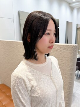 シュク 高円寺(SYUK) 大人くびれボブ/顔周り/レイヤーボブ【SYUK高円寺】kanna