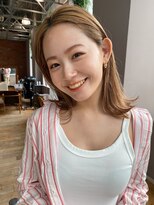 ガーデントウキョウ(GARDEN Tokyo) 似合わせカット/前髪なし/外ハネ/ハイトーン/ブリーチなし//