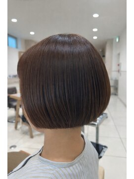 リーナ ビューティガーデン(LiNA BeautyGarden) ショートカット×髪質改善カラー