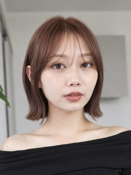 オーラ オモテサンドウ(Aura omotesando) ニュアンスシースルーくびれボブ