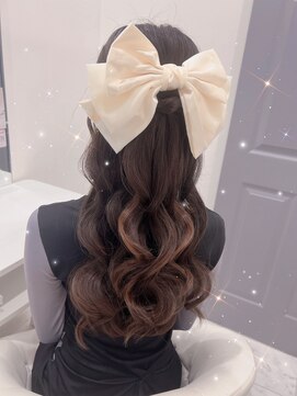 リシェル 原宿店(Ricel) ヨシンモリハーフアップ