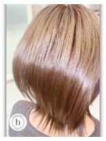 hanz.hair【ハンズヘアー】髪質改善/縮毛矯正/ハイライト/メテオカラー&nbsp;ウルフベース ショートボブ