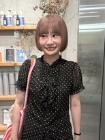 ウーフ(U-fu)&nbsp;ハイトーンボブハイトーンショートパッツンボブ