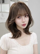 コア 銀座(COA)&nbsp;小顔ミディアムレイヤー×顔まわりカット
