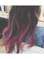 グッデイ ヘアー(GOOD DAY HAIR)&nbsp;《グラデーションカラー》チェリーピンク　下北沢 good day hair