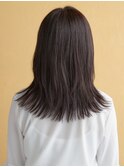 オシャレ外ハネストレートヘア