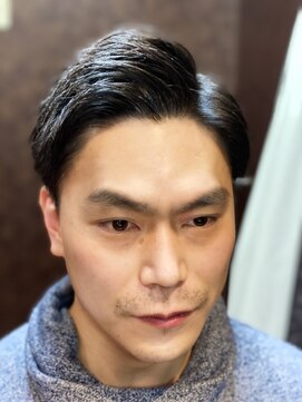 ヒロギンザ 新橋日比谷口店(HIRO GINZA) アップバングショートスタイル