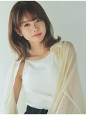 プチウルフヘアくびれ 韓国風 髪質改善