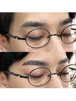 ヴァンサンク(Vingt-cinq)&nbsp;メガネの方にもオススメのメンズ眉毛ワックス