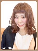 ラフな外ハネスタイル♪ プラスα 【mu-kichi 三鷹】