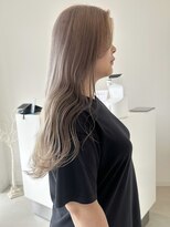 コト 福井大和田店(coto)&nbsp;福井　大和田　ハイトーンカラー　ミルクティーベージュ　20代