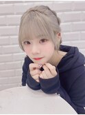 可愛いアップスタイル♪ツインお団子＊まゆ