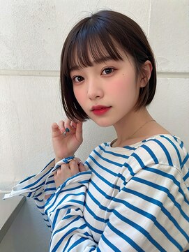 サンド 名古屋(sand) ボブ/インナーカラー/縮毛矯正/髪質改善/顔まわり/ショートボブ