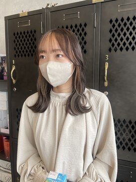 アチーブリス(achieve Liss) 柔らかシアーベージュミディ♪フェイスフレーミング