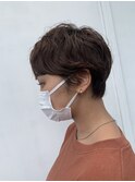 ショート/ボブ/パーマ/ウェットヘア
