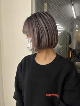 架空(KAQU) 陰影:バレイヤージュボブ(新潟/燕三条)