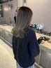 カット＋ハイライト艶カラー（インナーカラー）＋Tr　￥18500