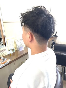 コアフィールフィス(COIFFURE fils) 【見附　今町】似合わせカット　メンズ　黒髪　爽やかカット