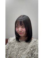 リエート 四条河原町(Lieto)&nbsp;顔周りレイヤーミディアムレイヤー重め前髪１０代２０代ロブ