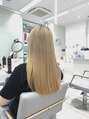 アトリア 横浜(Atria)&nbsp;ブリーチ毛でもお任せください。圧倒的な手触りのストレート
