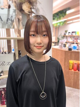 リサプラン(RISA plan) アンブレラカラー/デザインカラー/切りっぱなしボブ/内巻きボブ