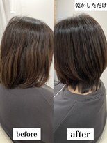 美髪専門サロン バイ マイル(美髪専門サロン by mile)&nbsp;乾かすだけできまる【レイヤーボブ】