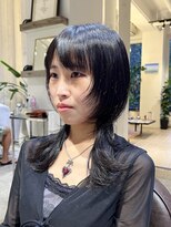 グラッド(GLAD.) ロングウルフ/レイヤーウルフカット/顔まわりレイヤーカット