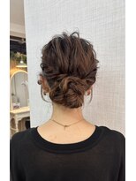 ブレス ヘアアンドスパ 湘南台(bless hair spa)&nbsp;ふわふわシニヨン