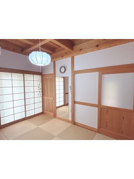 ３席のプライベートサロン♪丁寧なカウンセリングと高い技術力で、あなたの理想を実現。