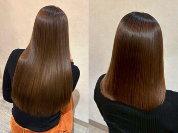 リア(Liea)の写真/【愛媛/松山】髪質改善×ブリーチなし艶カラーで美しい髪に＊女性スタイリスト対応で相談しやすさも◎