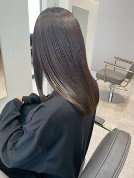 サルファ ヘアデザイン 名古屋 丸の内(S.ALPHA HAIR DESIGN) 大人シアーベージュミニウルフボブミディアムレイヤー