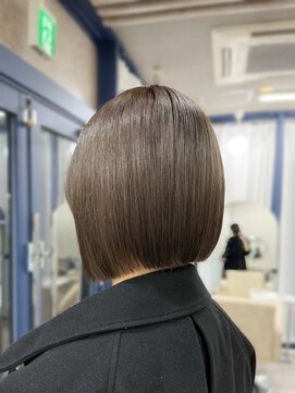 ソア 並木坂(Soa) 韓国スタイル/透明感カラー/ボブ/熊本/上通り/並木坂/sae