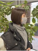 丸みボブ / アッシュベージュ