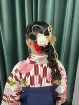 ヘアアレンジメント ボガスティーズ 川崎店(Hair arrangement Vogusty's) ポニーテール編みおろしツイン