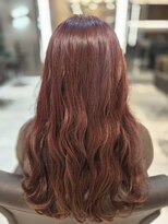 ルッカヘアガーデン 鶴ヶ島店&nbsp;大人かわいい/暖色系カラー/ブリーチなし/ゆるふわ