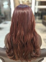 ルッカヘアガーデン 鶴ヶ島店&nbsp;大人かわいい/暖色系カラー/ブリーチなし/ゆるふわ