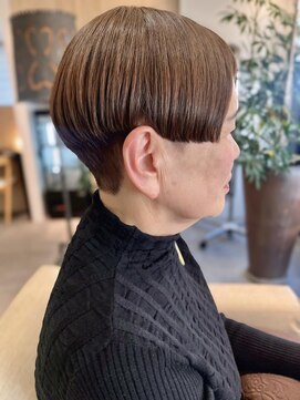 フリップビーアヴェダ(FLIP B AVEDA) 本八幡×コンパクトショート×ミセス×マニッシュ