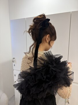 ロンドブルーム 天神大名店(Lond Bloom) ブリーチなしカラー/ヘアアレンジ/ヘアセット/福岡/10代20代30代