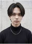 センターパート ニュアンスパーマ フェザーパーマ カルマパーマ