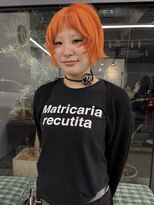 エルメ クラマエ(Elme)&nbsp;vivid orange×layer bob