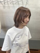 ニール 名古屋 伏見 丸の内(NEELU)&nbsp;【RIE】1ブリーチで作るまろやかベージュ