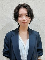 エガク(egaku)&nbsp;ショートパーマスタイル